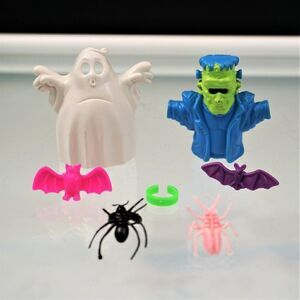 Vintage 90s McDonalds Halloween Happy Meal Toys